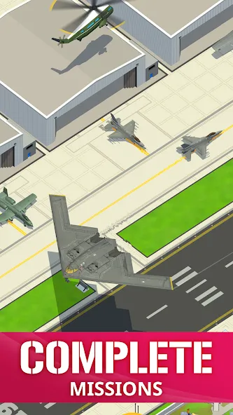 Idle Air Force Base (Айдл Эйр Форс Базе) [МОД Menu] Screenshot 5