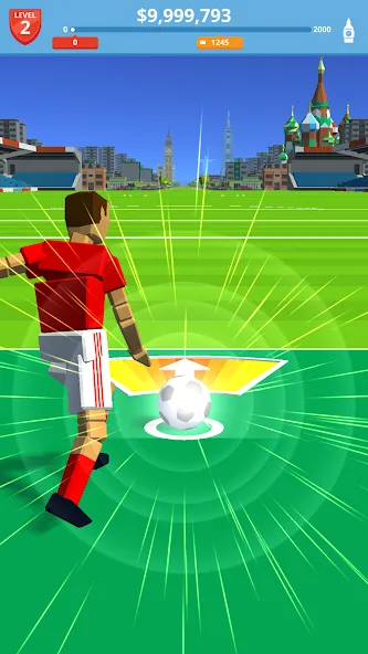 Soccer Kick (Сокер Кик) [МОД Бесконечные монеты] Screenshot 1