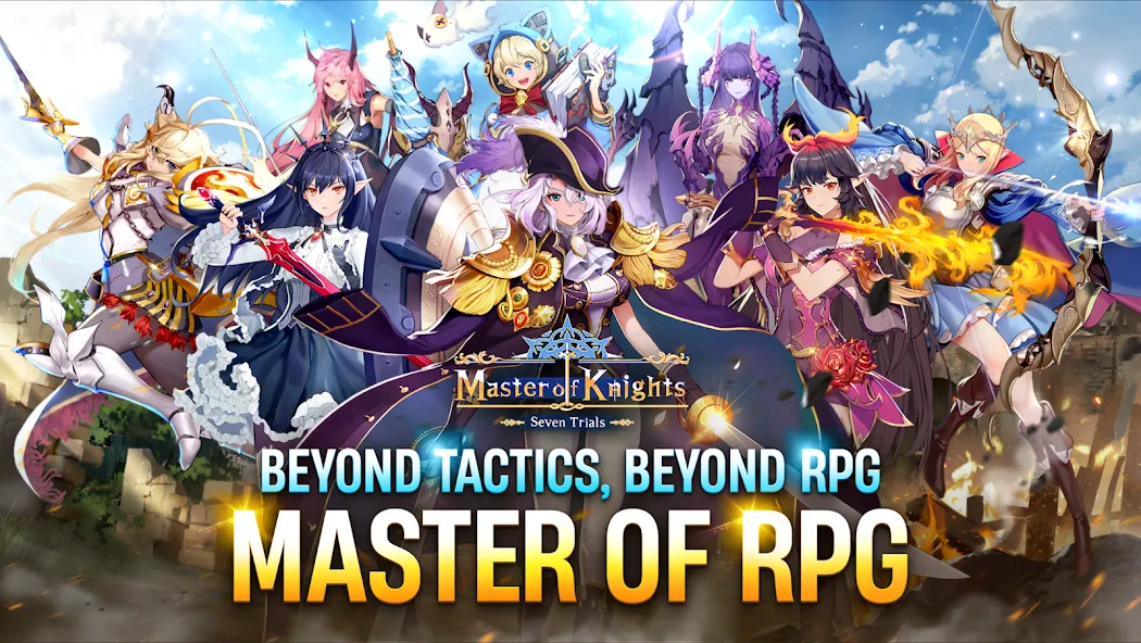 Master of Knights- Tactics RPG (Мастер оф Найтс) [МОД Бесконечные деньги] Screenshot 3