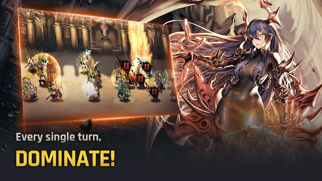 Brave Nine - Tactical RPG (Брейв Найн) [МОД Menu] Screenshot 4