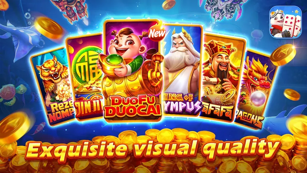 Bearfish Slots (Хиггс Беарфиш Казино) [МОД Бесконечные деньги] Screenshot 1