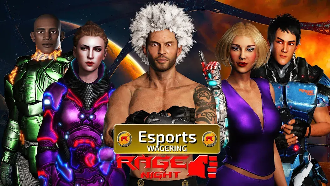 Rage Night (Рэйдж Найт) [МОД Unlimited Money] Screenshot 1