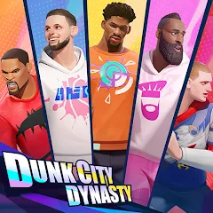Скачать взлом Dunk City Dynasty (Данк Сити Династия)  [МОД Mega Pack]