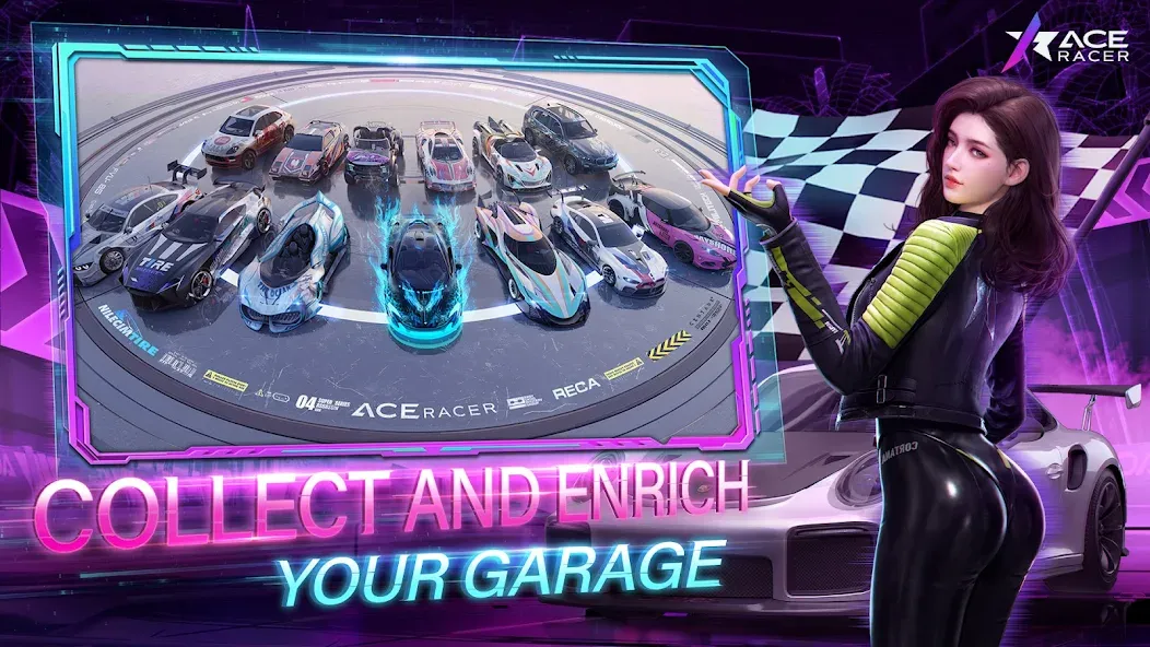 Ace Racer (Эйс Рейсер) [МОД Много денег] Screenshot 2