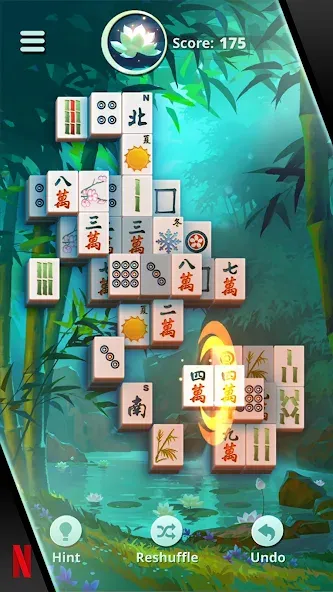 NETFLIX Mahjong Solitaire (НЕТФЛИКС) [МОД Все открыто] Screenshot 1