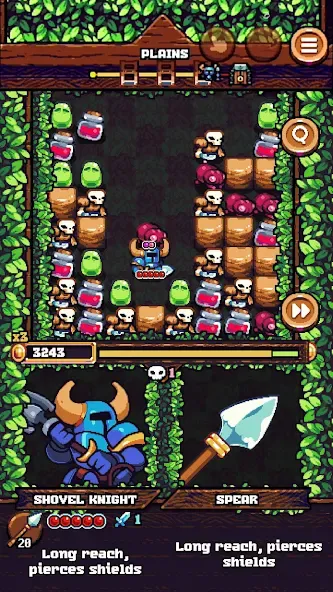 Shovel Knight Pocket Dungeon (Шавел Найт Покет Данжен) [МОД Бесконечные монеты] Screenshot 1