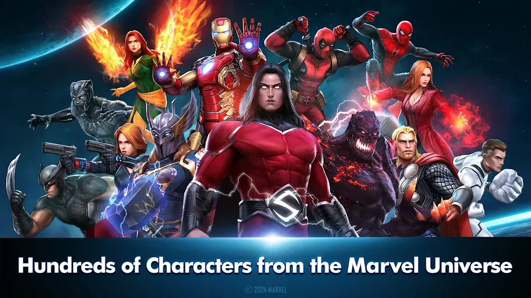 MARVEL Future Fight (МАРВЕЛ Фьючер Файт) [МОД Menu] Screenshot 2