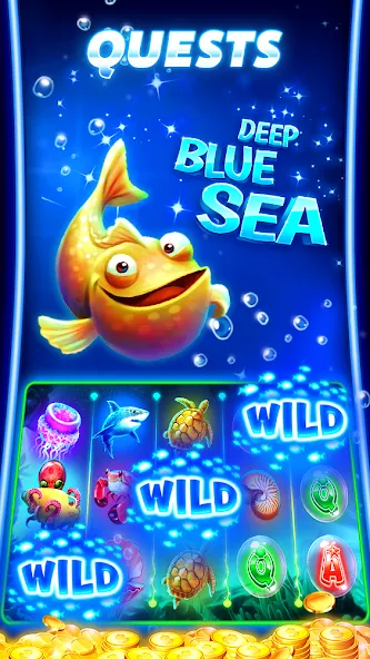 Treasure Slots - Vegas Slots & [МОД Бесконечные монеты] Screenshot 4