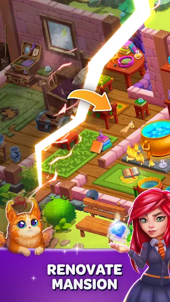 Becharmed - Match 3 Games (Бичармед) [МОД Много монет] Screenshot 1