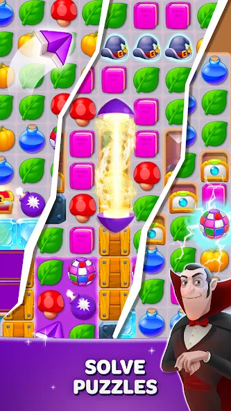 Becharmed - Match 3 Games (Бичармед) [МОД Много монет] Screenshot 4