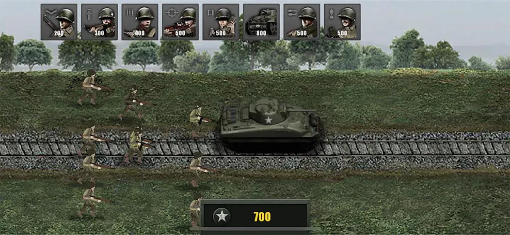 Warfare War Troops (Военное сражение Война Войска) [МОД Много денег] Screenshot 5
