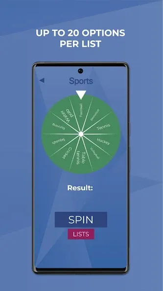 Wheel Spinner - Random Picker [МОД Unlocked] Screenshot 5