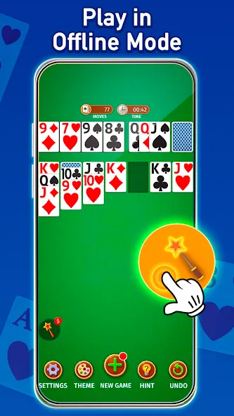 Solitaire: Classic Card Game (Клондайк Солитер) [МОД Бесконечные монеты] Screenshot 5