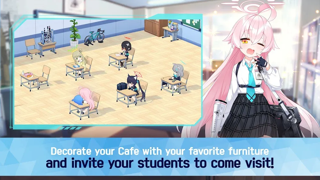 Blue Archive (Блу Архив) [МОД Меню] Screenshot 5