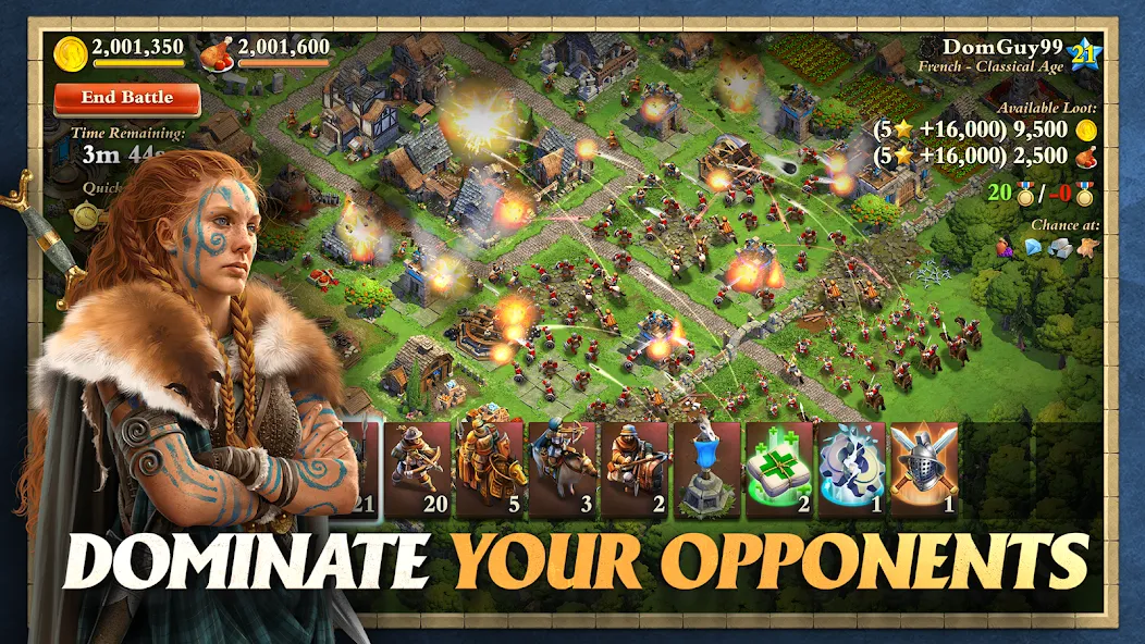 DomiNations Asia (Доминейшнс Азия) [МОД Бесконечные монеты] Screenshot 1