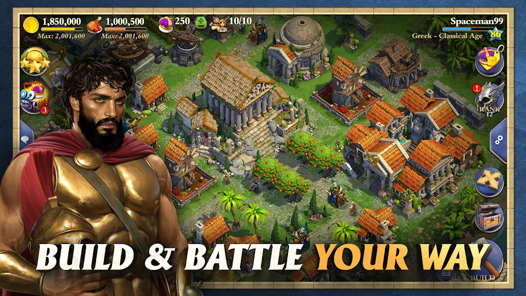 DomiNations Asia (Доминейшнс Азия) [МОД Бесконечные монеты] Screenshot 3