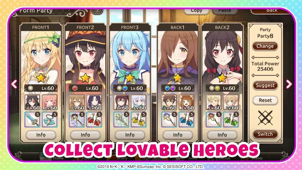 KonoSuba: Fantastic Days (Коносуба) [МОД Unlocked] Screenshot 4