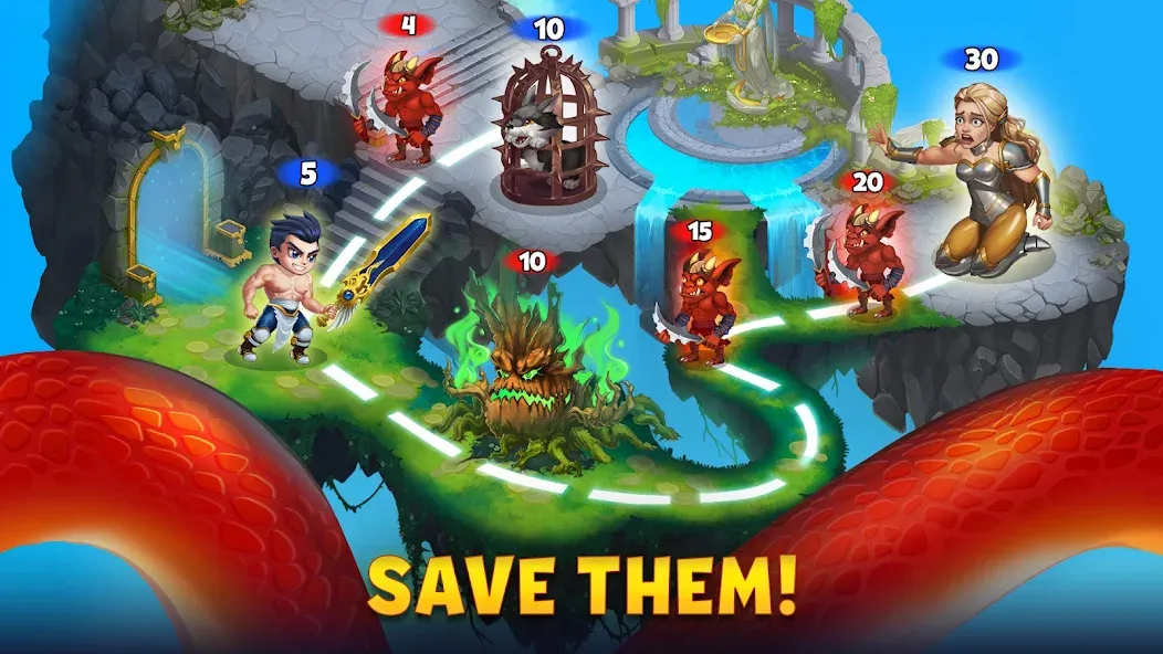 Hero Wars: Alliance [МОД Много монет] Screenshot 2