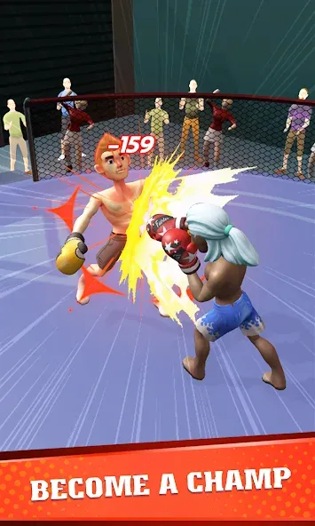 Muscle Tycoon 3D: MMA Boxing (Масл Тайкун 3D) [МОД Бесконечные монеты] Screenshot 5