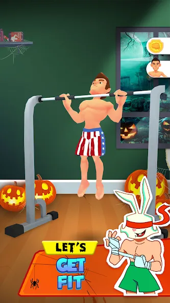 Idle Workout Master: MMA hero (Айдл Воркаут Мастер) [МОД Много денег] Screenshot 2
