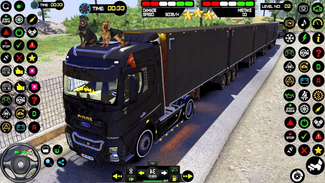 Cargo Truck Driving Truck Game (Ойл трек геймс симулятор 3D) [МОД Unlimited Money] Screenshot 3