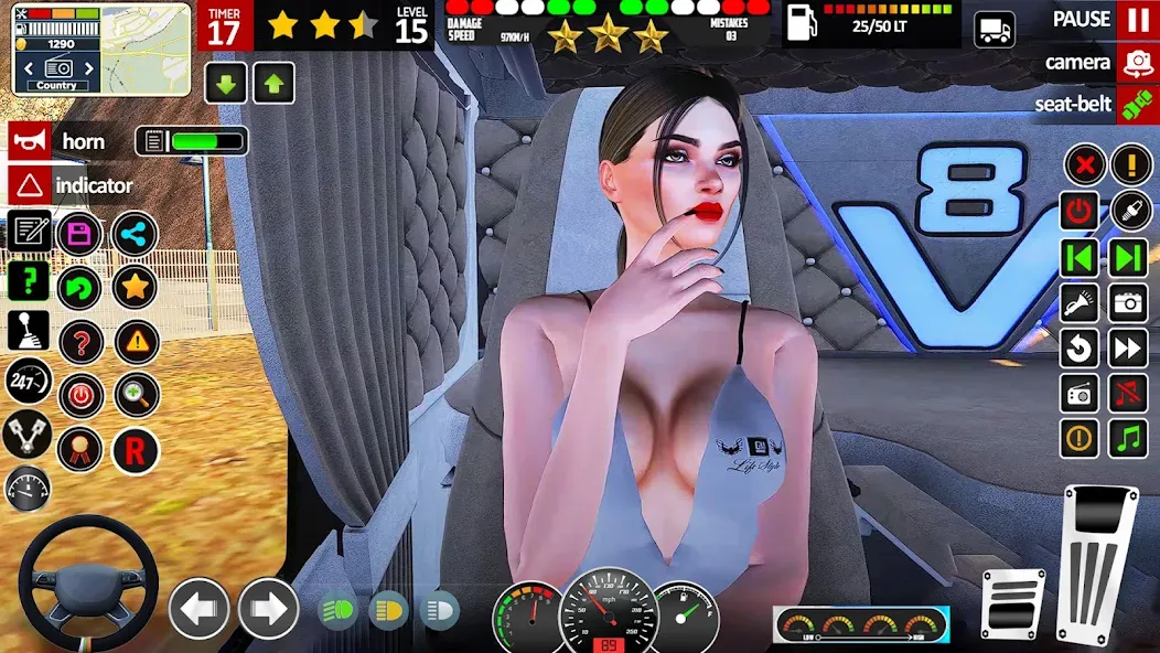 Cargo Truck Driving Truck Game (Ойл трек геймс симулятор 3D) [МОД Unlimited Money] Screenshot 4