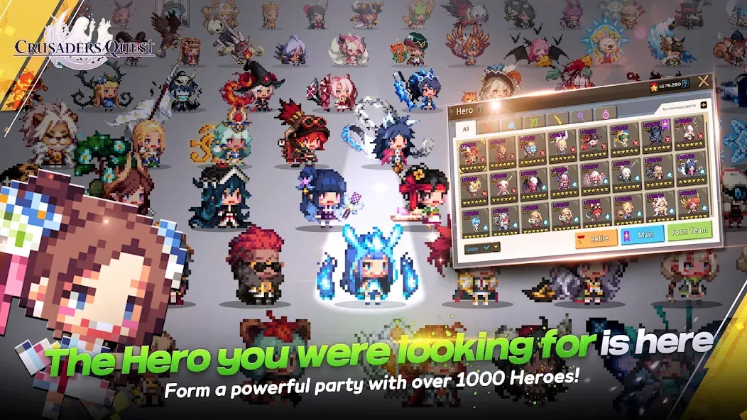 Crusaders Quest (Крузейдерс Квест) [МОД Много монет] Screenshot 3