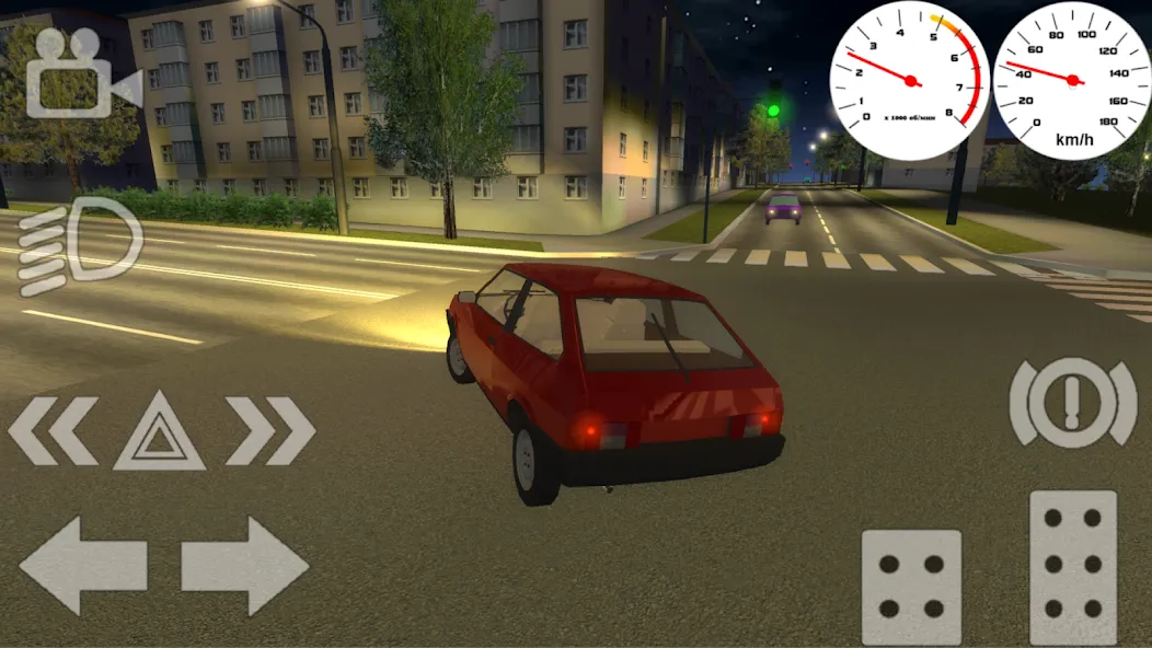 Russian Classic Car Simulator (Русский Классический Автосимулятор) [МОД Бесконечные деньги] Screenshot 5