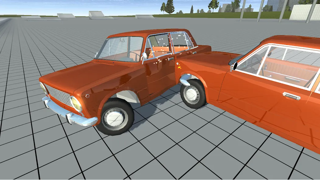 Simple Car Crash Physics Sim (Симулятор физики простого автомобильного столкновения) [МОД Бесконечные деньги] Screenshot 3