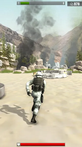 Infantry Attack: War 3D FPS (Инфантерийская атака) [МОД Menu] Screenshot 1
