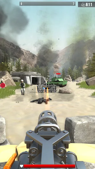 Infantry Attack: War 3D FPS (Инфантерийская атака) [МОД Menu] Screenshot 2