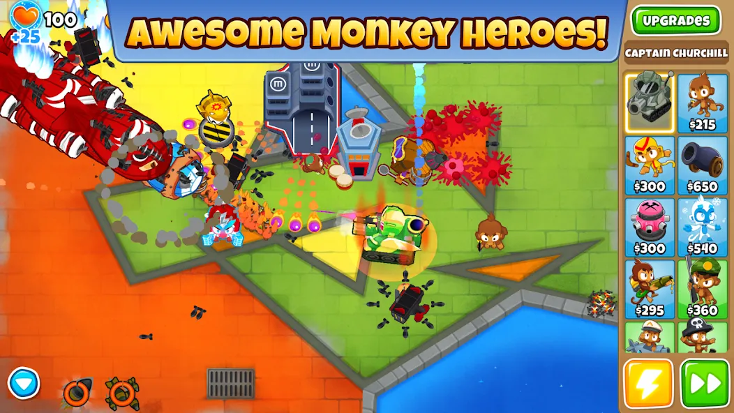 Bloons TD 6 (Блунс ТД 6) [МОД Menu] Screenshot 1