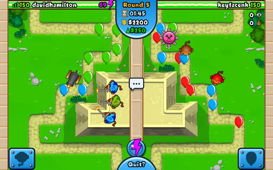 Bloons TD Battles (Блунс ТД Батлз) [МОД Unlimited Money] Screenshot 2