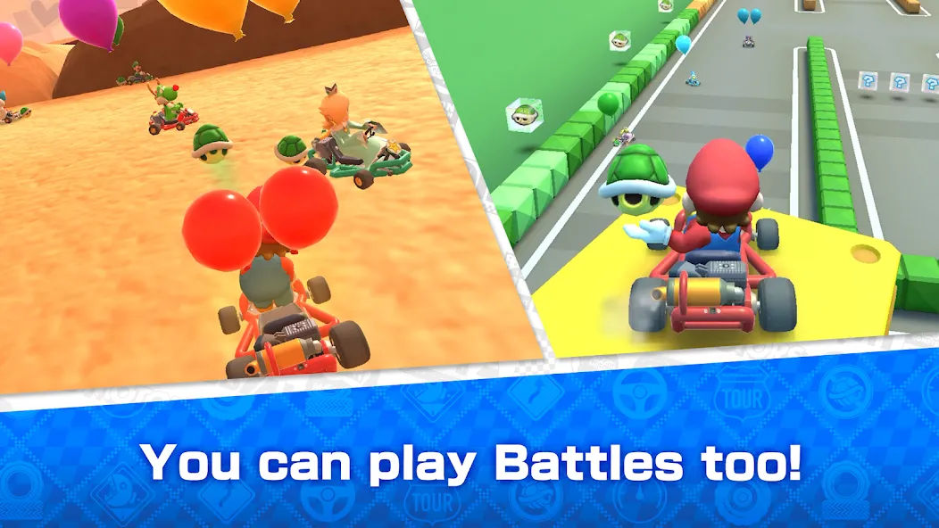 Mario Kart Tour (Марио Карт Тур) [МОД Mega Pack] Screenshot 1