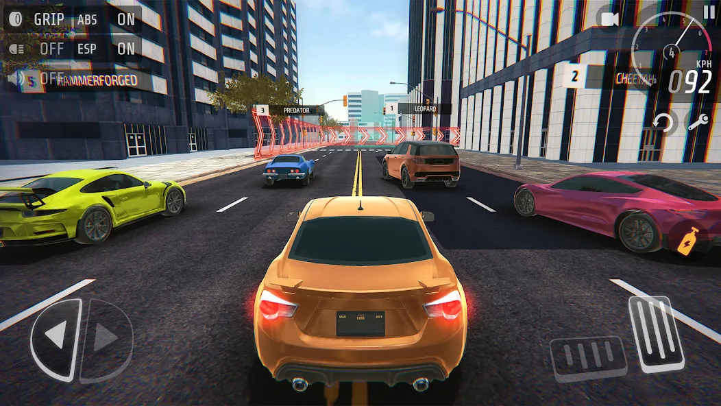 Nitro Speed car racing games (Нитро Спид) [МОД Menu] Screenshot 1