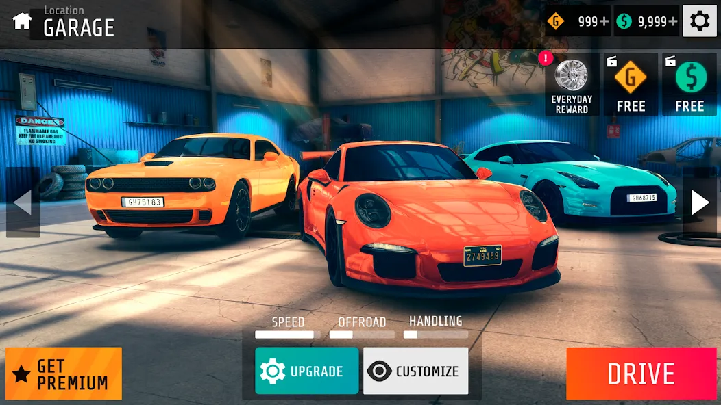 NS2 car racing game [МОД Menu] Screenshot 3