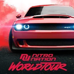 Скачать взломанную Nitro Nation World Tour (Нитро Нейшн Ворлд Тур)  [МОД Бесконечные монеты]
