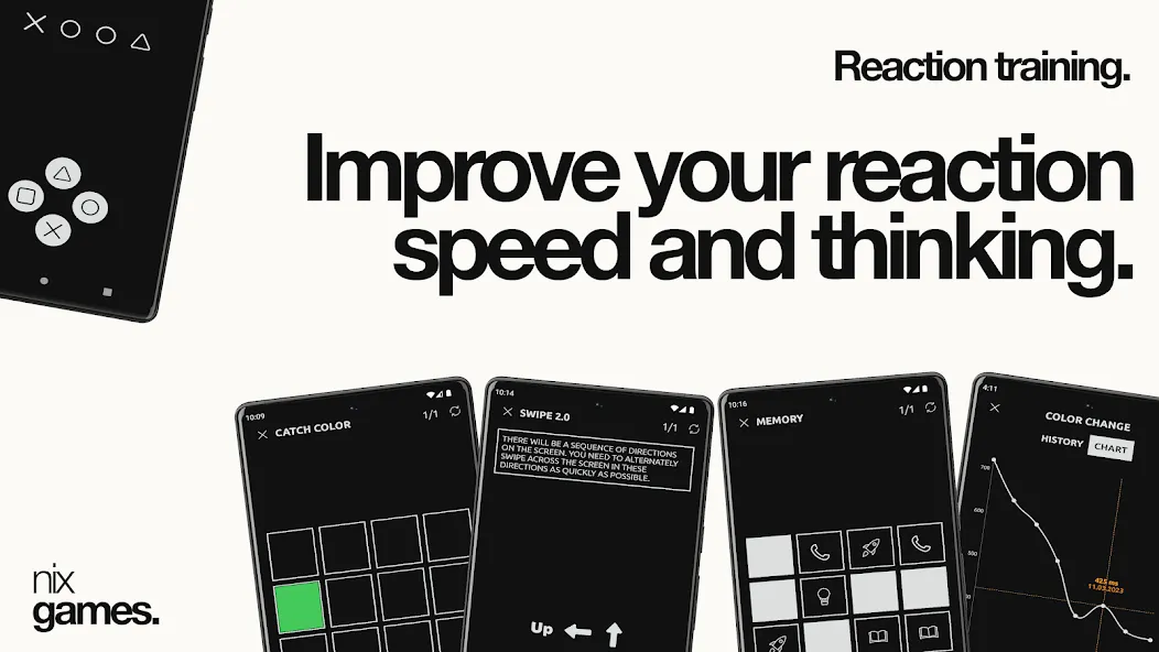 Reaction training [МОД Unlimited Money] Screenshot 1