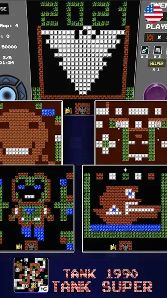 Tank 1990: Battle City Tank [МОД Menu] Screenshot 2