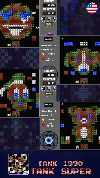 Tank 1990: Battle City Tank [МОД Menu] Screenshot 3