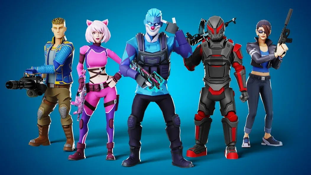 POLYWAR: 3D FPS online shooter (ПОЛИВАР) [МОД Меню] Screenshot 5