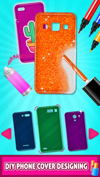 Mobile Phone Case DIY [МОД Бесконечные монеты] Screenshot 4