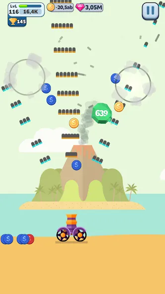 Ball Blast Cannon blitz mania (Балл Бласт Кэннон блиц мания) [МОД Unlocked] Screenshot 1