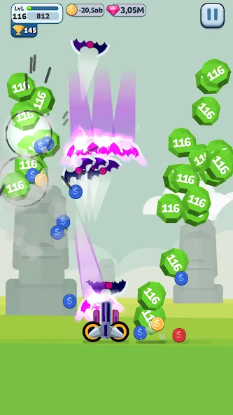 Ball Blast Cannon blitz mania (Балл Бласт Кэннон блиц мания) [МОД Unlocked] Screenshot 2