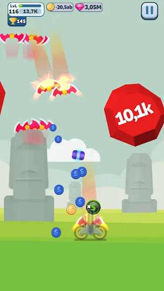 Ball Blast Cannon blitz mania (Балл Бласт Кэннон блиц мания) [МОД Unlocked] Screenshot 3