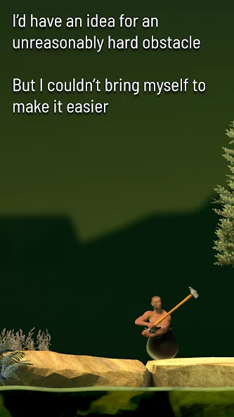 Getting Over It (Геттинговерит) [МОД Mega Pack] Screenshot 2