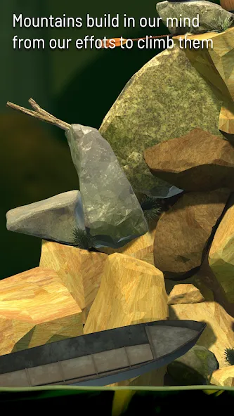 Getting Over It (Геттинговерит) [МОД Mega Pack] Screenshot 4