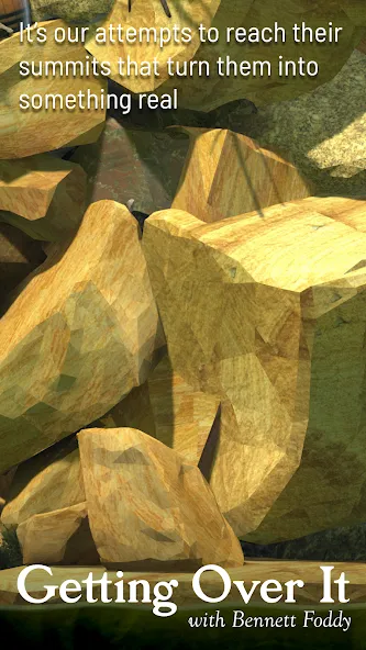Getting Over It (Геттинговерит) [МОД Mega Pack] Screenshot 5
