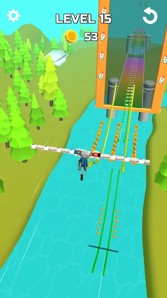 Stunt Rails (тант Рэйлз) [МОД Menu] Screenshot 2