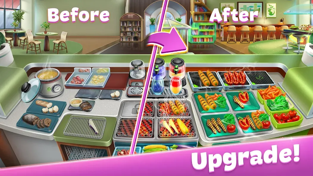 Cooking Fever: Restaurant Game [МОД Unlocked] Screenshot 4